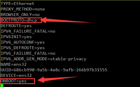centos7系統(tǒng)服務(wù)器動態(tài)ip獲取